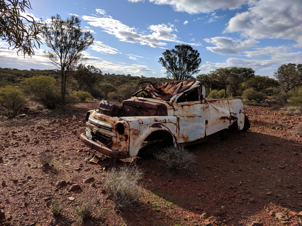 Mine to west of Reids Ridge